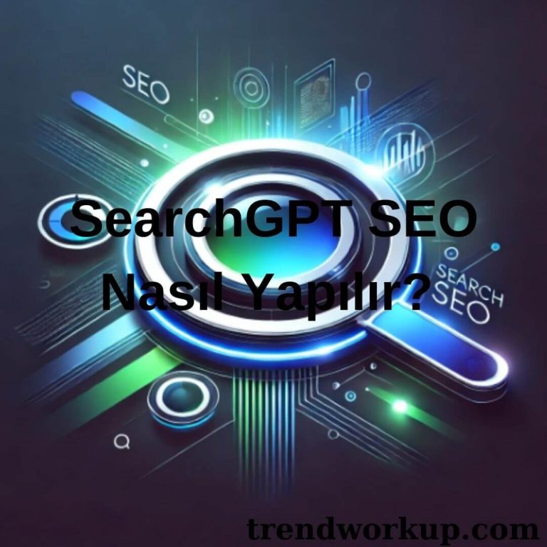 SearchGPT SEO Nasıl Yapılır kapak görsel